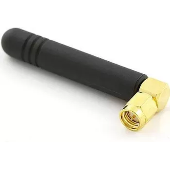 ALLNET ALL-ANT24-OMNI-RSMA-Stummel daudzvirzienu antena RP-SMA 2dBi tīkla antena (ALL-ANT24-OMNI-RSMA-Stummel)