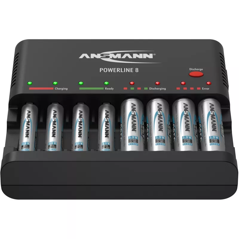 Akumulatoru lādētājs Ansmann Powerline 8