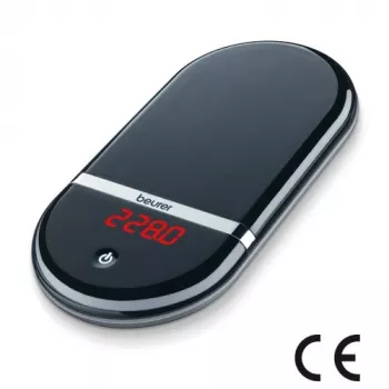 Beurer 70445 KS 36 Virtuves svari digitālie melni pārnēsājami 2 kg diapazons