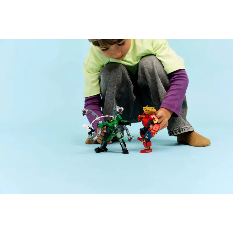LEGO MARVEL 76338 Meh cīņa: Zirnekļcilvēks pret Doktoru Astoņkāji