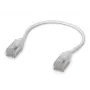 Tīkla komutācijas kabelis UBIQUITI UACC-Cable-Patch-EL-C6A 0,15 m Cat6a RJ-45 caurspīdīgi balts