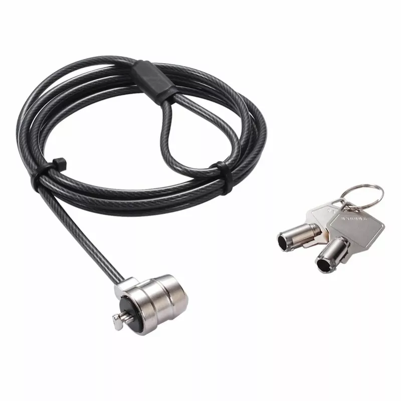 Dicota drošības kabelis T-Lock pamatne, ar atslēgu, 3x7 mm slots