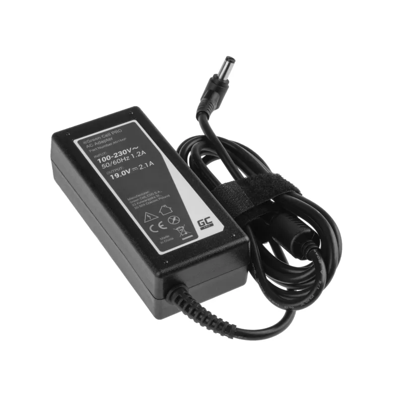 Power Adapter zaļa Cell AD18AP Indoor 40 W Melns