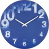 NeXtime pulkstenis 3077bl 3D, Ø39,5 cm, sienas, zils/balts