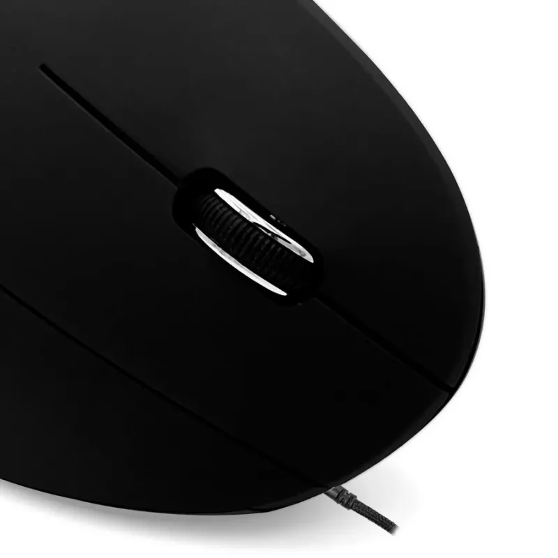 MEDIA-TECH VERTIC MT1122 vadu vertikālā pele 6400 DPI melna