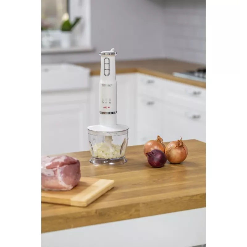 Rokas blenderis MPM MBL 43 balts 600W ar piederumiem