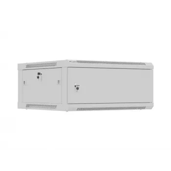 LANBERG 19 collu pie sienas stiprināms uzstādīšanas skapis 4U 600x600 mm, pelēks
