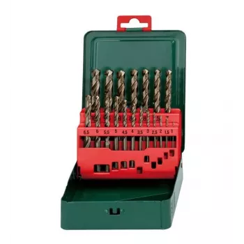 Urbju komplekts Metabo HSS Cobalt 19 gab. DIN 338, cilindrisks kāts