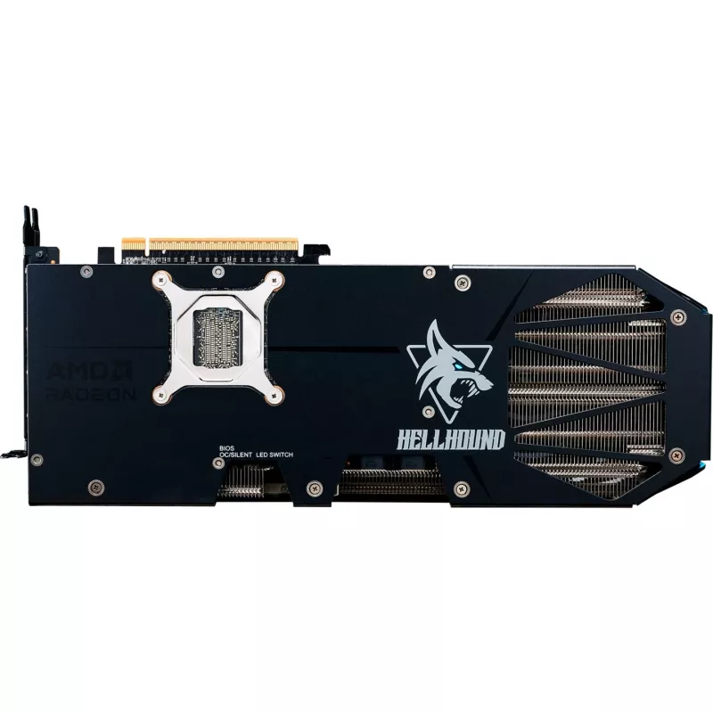 PowerColor Hellhound Radeon RX 9070 XT 16GB GDDR6 PCIe 5.0 grafikas karte