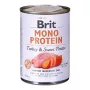 Mitrā suņu barība Brit Mono Protein ar tītaru un saldo kartupeli 400 g, pieaugušiem suņiem, viena proteīna avots, bez glutēna un sojas