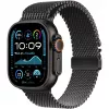 Melns Titanium Milanese Loop 49 mm - L