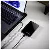 Pārnēsājams cietais disks 1 TB atjaunots, ārējais cietais disks (melns)
