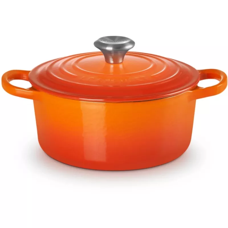 Le Creuset Signature apaļais cepamtrauks 18 cm vulkāniskais
