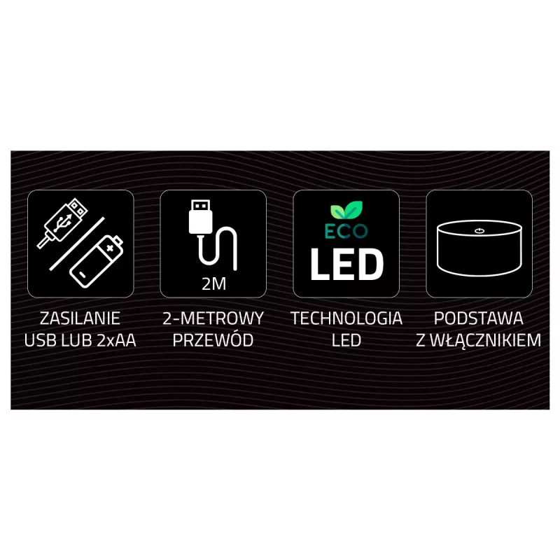Galda LED lampa MANTA MASNL128MT — vienradža formas dekoratīva naktslampiņa
