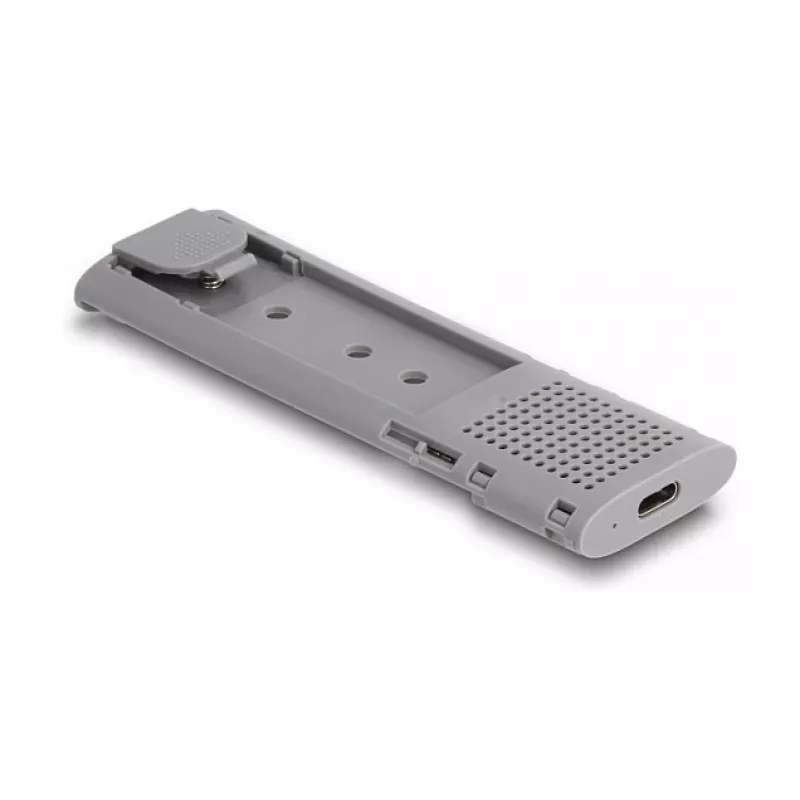 SSD korpuss DeLOCK External USB Type-C Combo Enclosure M.2 NVMe PCIe vai SATA SSD, bez instrumentiem