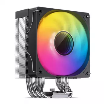 CPU dzesētājs Jonsbo CR-1000 V2 PRO ARGB melns ar 120 mm ventilatoru