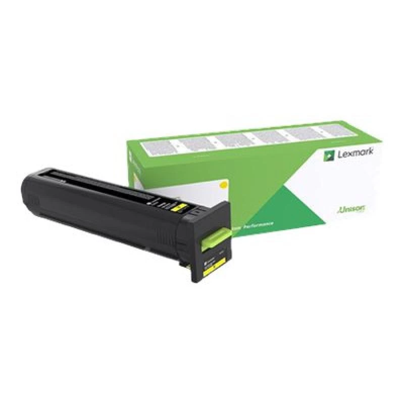 Toner Lexmark 72K2XYE 3000 lapas dzeltena