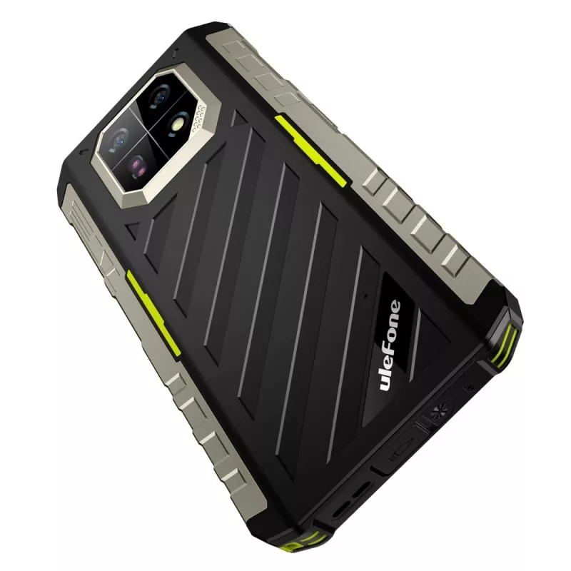 Izturīgs viedtālrunis UleFone Armor 22 4G, 9GB RAM, 128GB krātuve, IP69K, zaļš