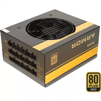 SAMA FTX-850-B ARMOR 850W, PC barošanas bloks melns, 4x PCIe, kabeļu pārvaldība, 850 vati