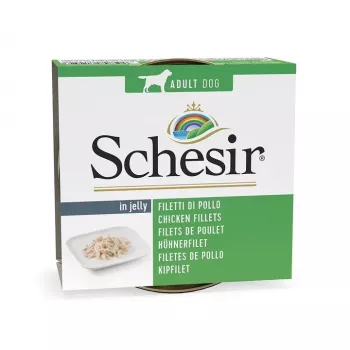 SCHESIR želejā ar vistas gaļu - mitrā suņu barība - 150 g