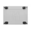 19 collu 32U LANBERG stāvošais rack skapis 600×800 mm pelēks ar stikla durvīm un LCD (plakanais iepakojums)