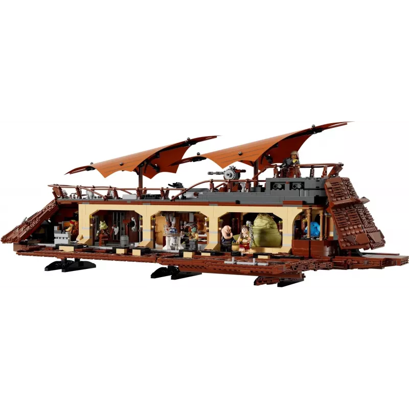 LEGO Star Wars komplekts Jabba's Barge 75397 — 3943 gabali, 11 minifigūras, vecums 18+
