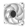Darkflash DR08 dzesēšanas ventilators (balts) — korpusa/procesora ventilators, modelis DR08 balta, viens 120 mm ventilators