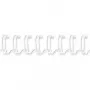 Fellowes - Iesiešanas stieple - 12 mm - 297 mm - 34 gredzeni - A4 (210 x 297 mm) - 100 lapas - Balta - 100 gab. (53270)