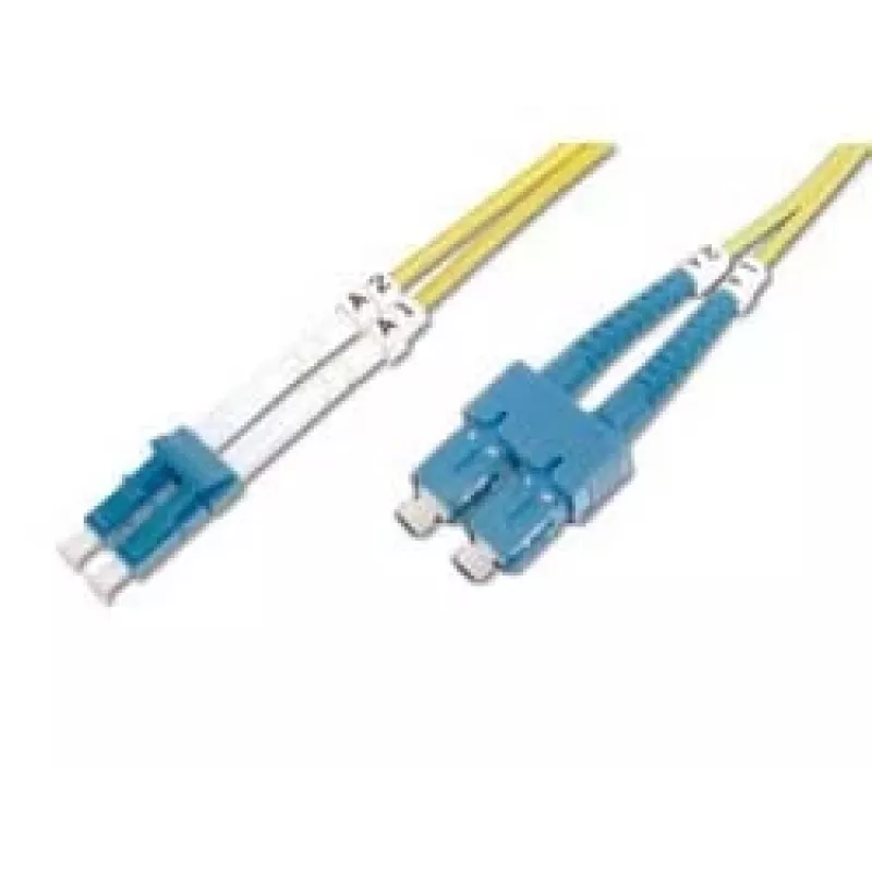 Optisko šķiedru patch vads SC APC uz LC PC Digitus DK-292SCA3LC-01 1m