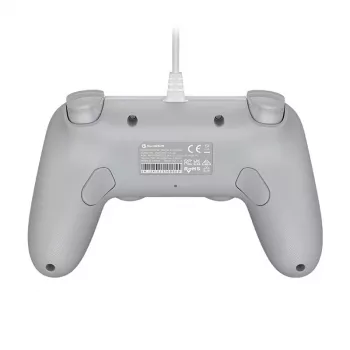 Vadu spēļu kontrolieris GameSir T3 Lite WT balts — ergonomisks vadu kontrolieris saderīgs ar datoru