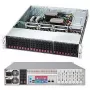 Supermicro SC216 BE1C-R920LPB - Rack - uzstādāms statīvā - 2U - uzlabots, paplašināts ATX - SATA/SAS - Hot-Swap 920 vati - Melns