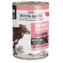 Slapjā kaķu barība wiejskazagroda Monoprotein Beef 400 g — pilnvērtīga konservēta diēta pieaugušiem kaķiem, olbaltumvielas 12,1%, tauki 7,1%, mitrums 76,9%