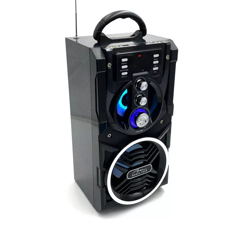 Stereo Portable Speaker Media-Tech PARTYBOX BT MT3150 Melns
