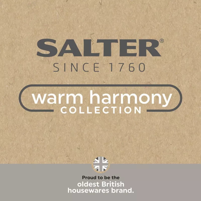 Salter LASAL71472WEU7 silts pelēks slauķis, FSC 100% koka kāts