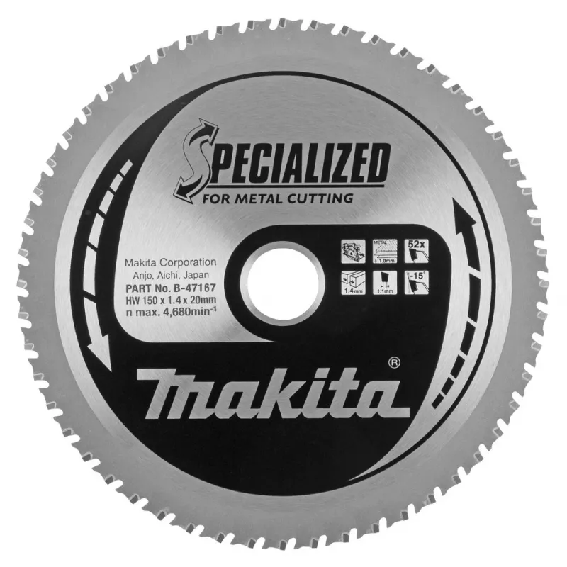 Makita B-47167 ripzāģa asmens 1 gab.