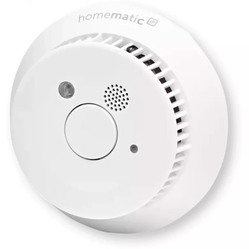eQ-3 AG Homematic IP HmIP-SWSD-2, optiskais detektors, bezvadu, balts, 85 dB, 200 m, IP20