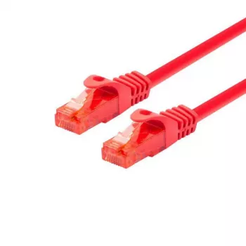 Tīkla kabelis LOGON Cat6 UTP 15 m Sarkans — RJ-45 uz RJ-45, neekranēts