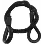 Tērauda trose EUROLITE 5801049B 600x3 mm melna ar uzmavu