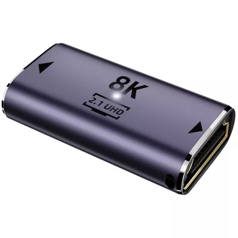 HDMI Type A to HDMI Type A kabeļa adapteris 4smarts 541489, pelēks, 4 gab., 40 g
