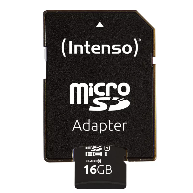 Intenso 16GB microSDHC UHS-I Class 10 zibatmiņa