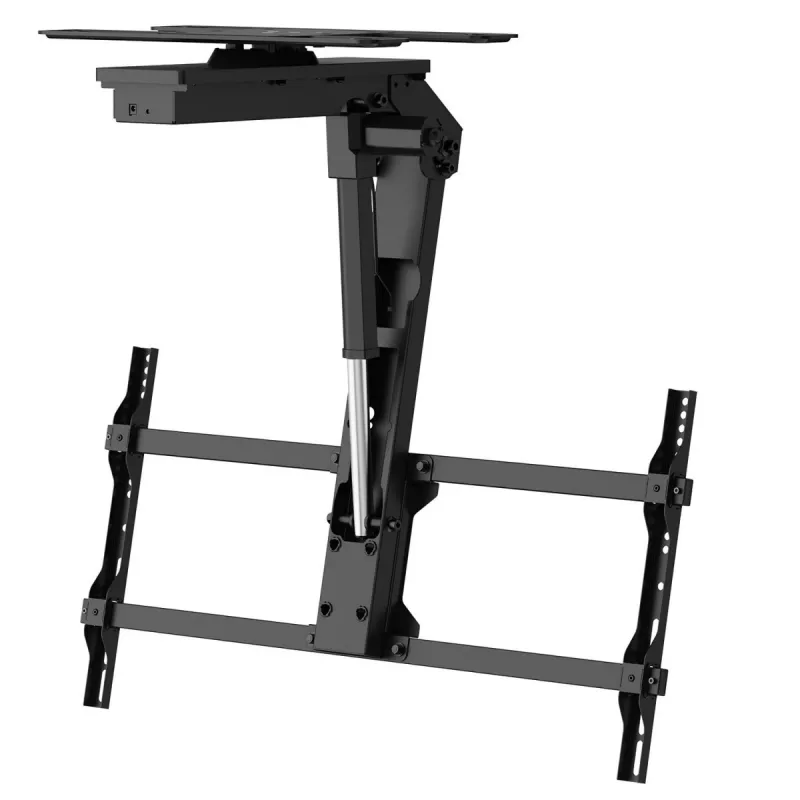 Griestu TV stiprinājums MACLEAN MC-109 T VESA 800x400 43–86 collu ekrāniem, maks. slodze 45 kg