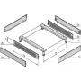 Schroff cokola pārsegs 800D RAL7021(2) (23130170)