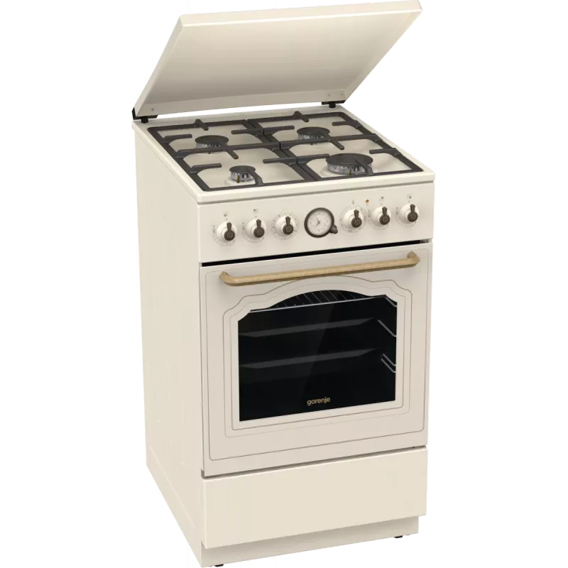Gorenje GKS5B70CLI brīvi stāvoša gāzes-elektriskā plīts