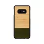 Telefona maciņš man and wood SmartPhone Galaxy S10e viedtālrunim bambusa meža melns