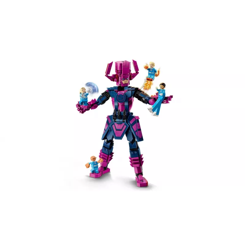 LEGO konstruktors Marvel Super Heroes 76316 — Fantastiskais četrinieks: Galactus minifigūru komplekts, 427 detaļas, 4 minifigūras, vecumam 9+