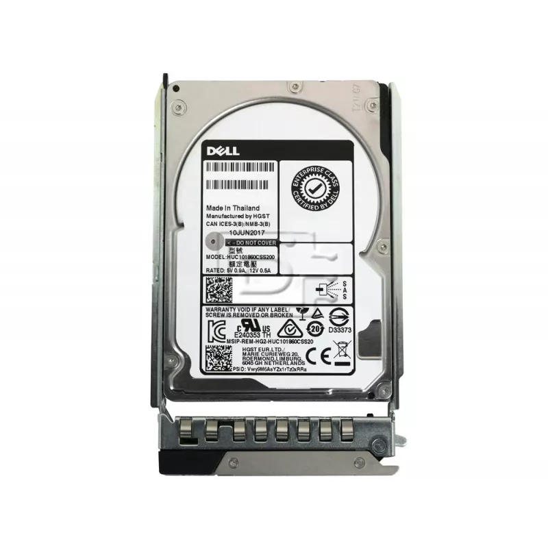 DELL 400-ATJL iekšējais cietais disks 1,2 TB 10000 RPM 2,5 collu SAS