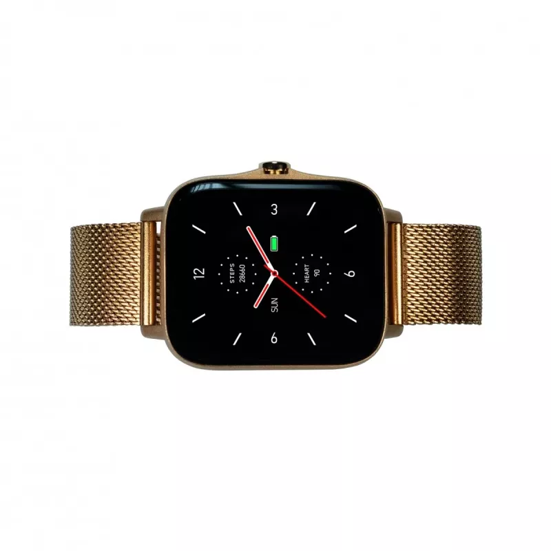 Viedpulkstenis MaxCom FW55 Gold Pink