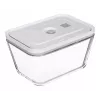 Pārtikas uzglabāšanas kaste ZWILLING FRESH & SAVE Taisnstūra stikla/plastmasas komplekts 3 gab., 0.35/0.75/1.6 L, hermētiska, droša mikroviļņu krāsnij/krāsnij/ledusskapim