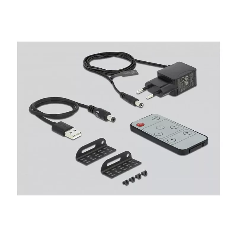 HDMI slēdzis DeLOCK 3 x HDMI ieeja uz 1 x HDMI izeja 4K 60 Hz