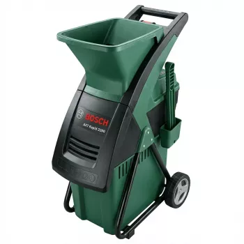 Elektriskais smalcinātājs Bosch AXT RAPID 2200 — 2200 W motors, griešanas jauda līdz 40 mm